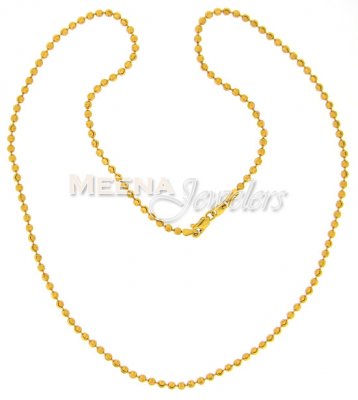 22 Kt Gold Chain ( Plain Gold Chains )