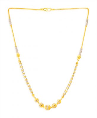 22Karat Gold Designer Chain ( 22Kt Gold Fancy Chains )