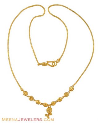 22k Gold Dokia Chain ( 22Kt Gold Fancy Chains )