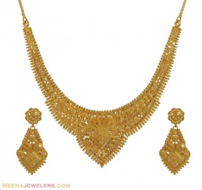 22K Yellow Gold Set ( 22 Kt Gold Sets )