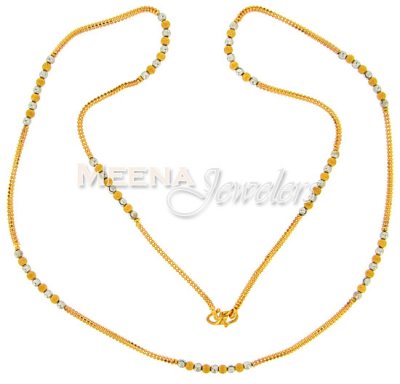 22 Kt Gold Fancy Chain ( 22Kt Gold Fancy Chains )