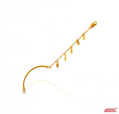 22kt Gold Fancy Baby Bracelet ( 22Kt Baby Bracelets )