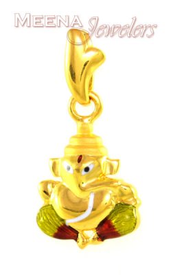 22K Ganesh Pendant ( Ganesh, Laxmi and other God Pendants )