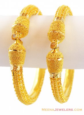 Designer 22k Gold Big Screw Kadas  ( Kadas )