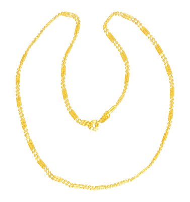 22K Fancy Gold Balls Chain ( 22Kt Gold Fancy Chains )