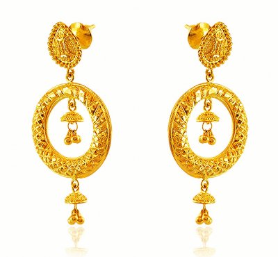 22k Designer Long Earrings ( Long Earrings )