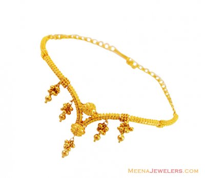 22k Yellow Gold Arm Venki ( Gold Armlet (Baju Bandh) )