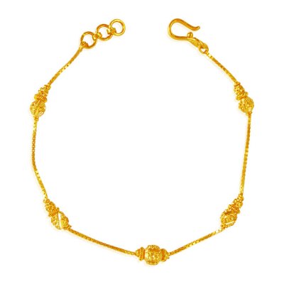 22Kt Gold Ladies Bracelet ( Ladies Bracelets )