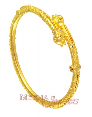 22K Gold Fligree Kada ( Kadas )