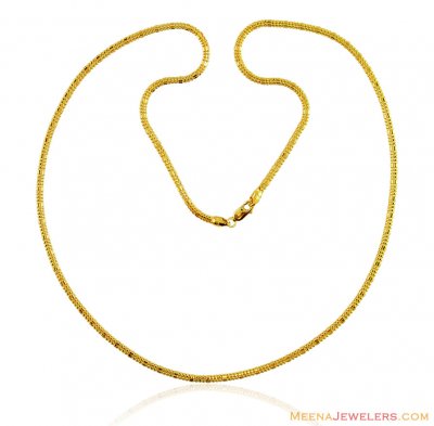 Gold 22k Chain ( Plain Gold Chains )