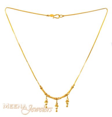 22Kt Gold Dokya Chains ( 22Kt Gold Fancy Chains )