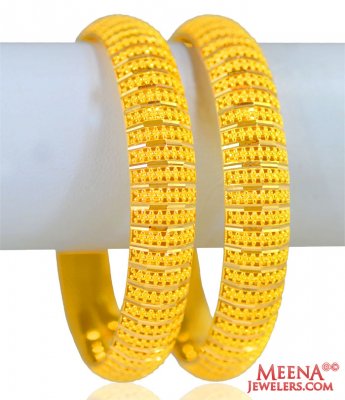 22K Gold  Kada 2 PC ( Kadas )