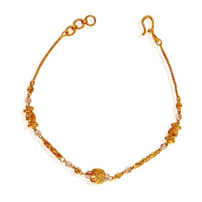 22Kt Gold Ladies Bracelet ( Ladies Bracelets )