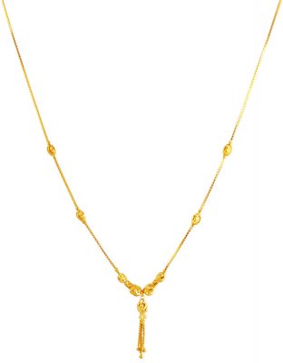 22K Gold Dokia Chain ( 22Kt Gold Fancy Chains )