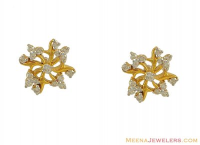 Genuine Diamond Earrings ( Diamond Earrings )