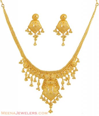 22k Gold Indian Set ( 22 Kt Gold Sets )