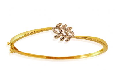 Diamond Bangle 18kt Gold ( Diamond Bangles )