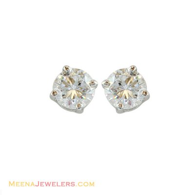 18k Diamond Earrings  ( Diamond Earrings )