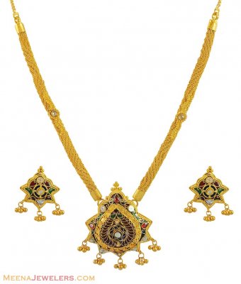 22K Exclusive Necklace Set ( 22 Kt Gold Sets )