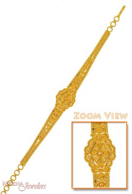 22Kt Gold Filigree Bracelet ( Ladies Bracelets )