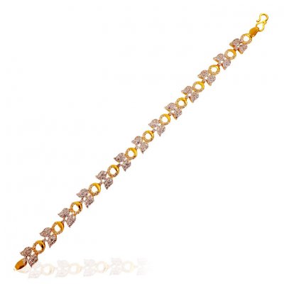 22Karat Gold CZ Bracelet ( Ladies Bracelets )