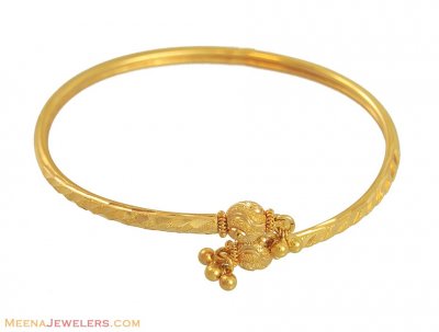 22K Fancy Gold Kada (Cuff style) ( Kadas )