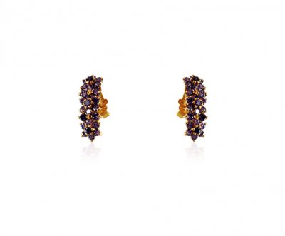 22K Gold Fancy Earrings ( Signity Earrings )