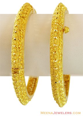 22k Gold Designer Filigree Kadas ( Kadas )