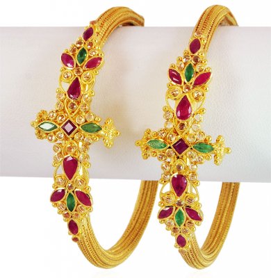 Precious Stones 22K Gold Kada ( Kadas )