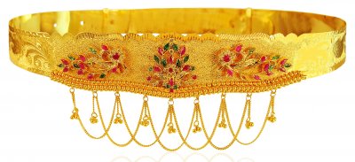 22 Karat Gold Kids Vadanam ( Gold Waist Belt )