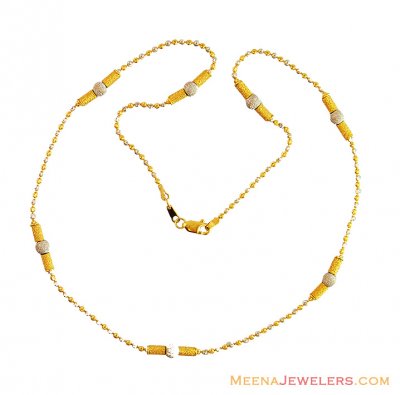 22 Kt Gold Fancy Chain ( 22Kt Gold Fancy Chains )