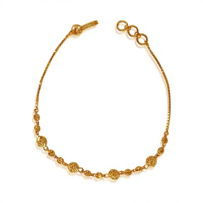 22Kt Gold Ladies Bracelet ( Ladies Bracelets )