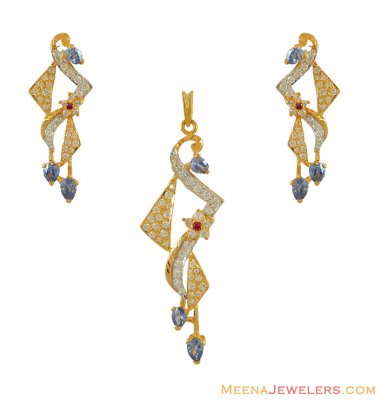 Gold Fancy Pendant Set ( Fancy Pendant Set )