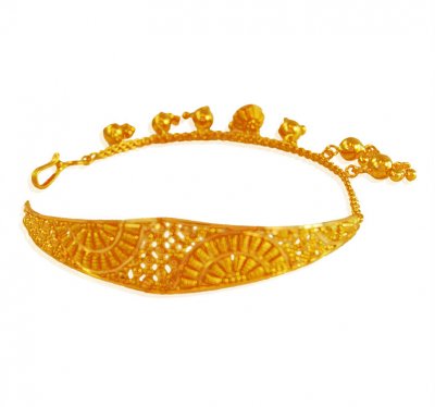 22K Gold Bangle Bracelet ( Ladies Bracelets )