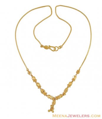 22K Gold Fancy Chain ( 22Kt Gold Fancy Chains )