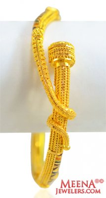 22 Kt Gold Kada (1 pc) ( Kadas )