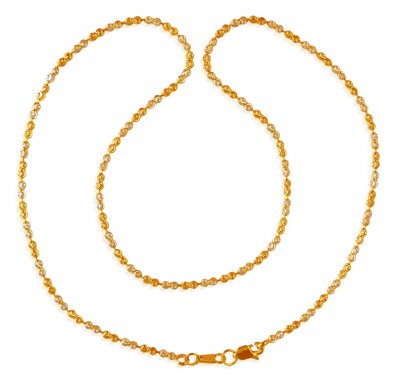 22KT Gold Balls Chain ( 22Kt Gold Fancy Chains )