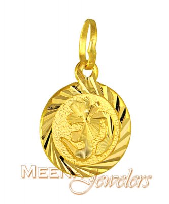 22Kt Om Pendant ( Om Pendants )