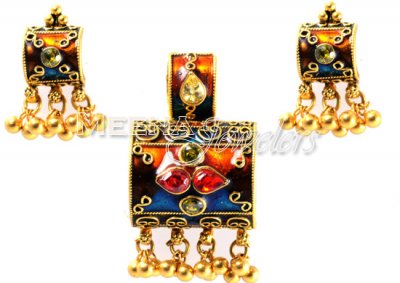 22Kt Gold Pendant Set ( Fancy Pendant Set )