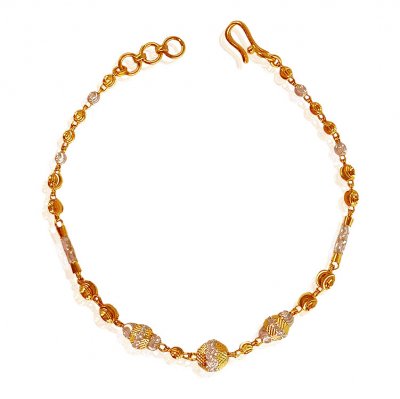 22Kt Gold Ladies Bracelet ( Ladies Bracelets )