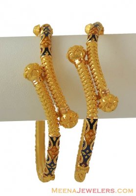 22K Gold Meenakari Kada (1 Pc) ( Kadas )