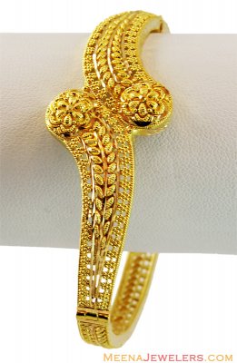 Fancy Filigree Kada 22k Gold (1 pc) ( Kadas )