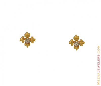 22k Signity Baby Earrings ( Signity Earrings )