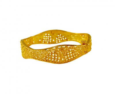 22K Gold Kids Kada  ( Baby Bangles )