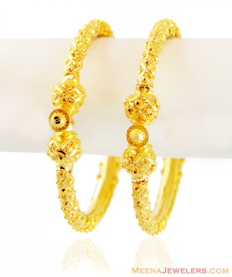 Gold Traditional Kada (2PC) ( Kadas )