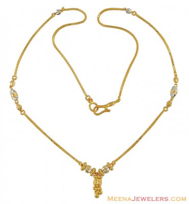 Gold Dokia Chain ( 22Kt Gold Fancy Chains )