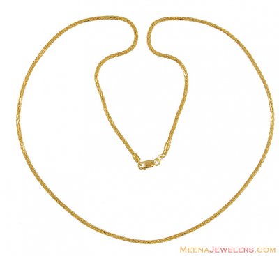 Gold Chain (24 Inches) ( Plain Gold Chains )