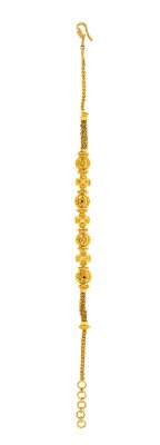 22 Kt Gold Filigree Work Bracelet ( Ladies Bracelets )