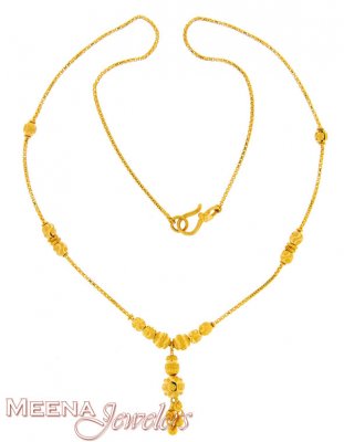 22Kt Gold Dokya Chain ( 22Kt Gold Fancy Chains )