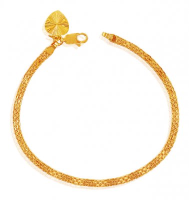 22Kt Gold Ladies Bracelet ( Ladies Bracelets )